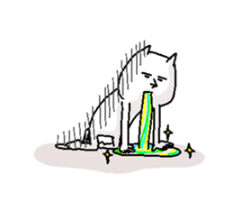 expressionless NEKO 3 sticker #6143009