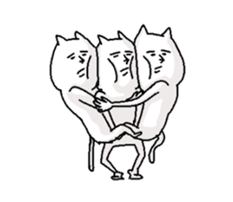 expressionless NEKO 3 sticker #6143021