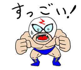 Masked wrestler sticker #6143155