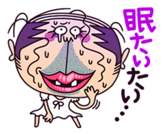 schoolgirl old man "Mr.Yamada" 3 sticker #6143230