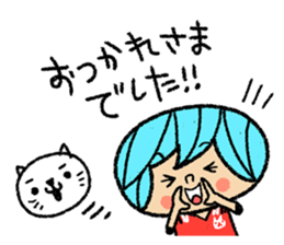 Go for it! Volleyball sticker #6143233