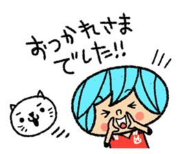 Go for it! Volleyball sticker #6143233