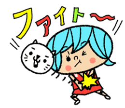 Go for it! Volleyball sticker #6143236