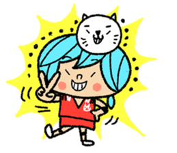 Go for it! Volleyball sticker #6143241