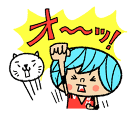 Go for it! Volleyball sticker #6143242