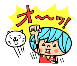 Go for it! Volleyball sticker #6143242