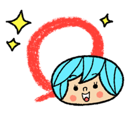 Go for it! Volleyball sticker #6143254