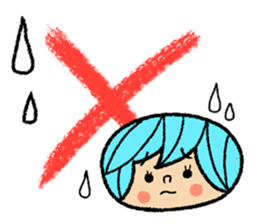 Go for it! Volleyball sticker #6143255