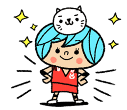 Go for it! Volleyball sticker #6143257