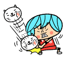 Go for it! Volleyball sticker #6143258