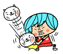 Go for it! Volleyball sticker #6143258