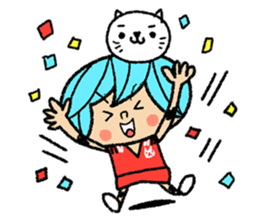 Go for it! Volleyball sticker #6143260