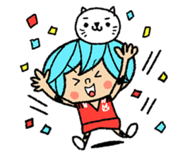 Go for it! Volleyball sticker #6143260