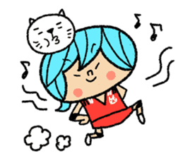 Go for it! Volleyball sticker #6143261