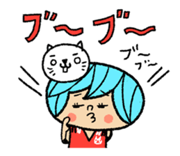 Go for it! Volleyball sticker #6143267