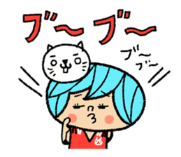 Go for it! Volleyball sticker #6143267