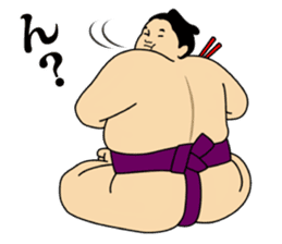 A cute Sumo wrestler 3. sticker #6143277
