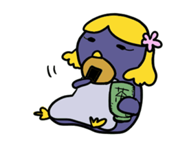 Penguin family life sticker #6144515