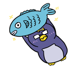 Penguin family life sticker #6144517