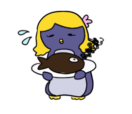 Penguin family life sticker #6144520