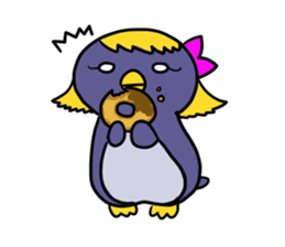 Penguin family life sticker #6144529