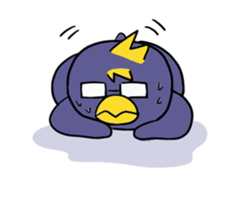 Penguin family life sticker #6144534