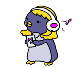 Penguin family life sticker #6144540