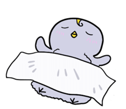 Penguin family life sticker #6144544