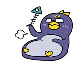 Penguin family life sticker #6144549