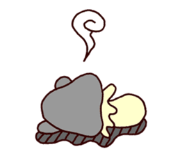 tiny mushroom bear sticker #6145161