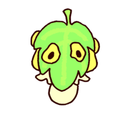 tiny mushroom bear sticker #6145188