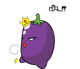 Eggplant Saa sticker #6145981