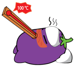 Eggplant Saa sticker #6145993