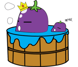 Eggplant Saa sticker #6145997