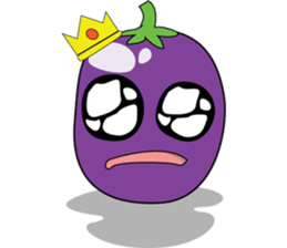 Eggplant Saa sticker #6145999
