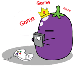Eggplant Saa sticker #6146009