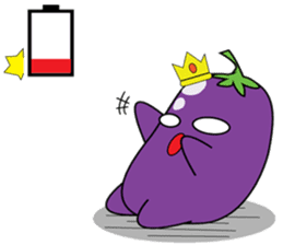 Eggplant Saa sticker #6146012