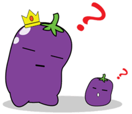 Eggplant Saa sticker #6146013