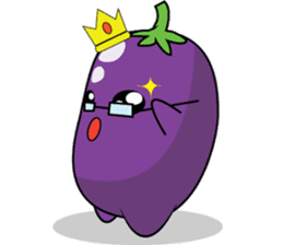 Eggplant Saa sticker #6146018