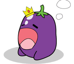 Eggplant Saa sticker #6146019