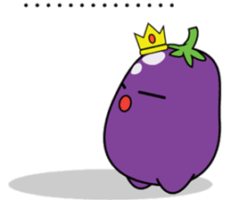 Eggplant Saa sticker #6146022