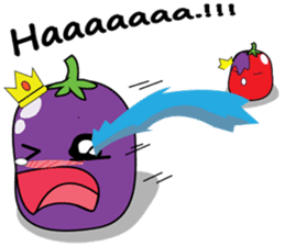 Eggplant Saa sticker #6146025