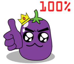Eggplant Saa sticker #6146027
