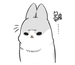 Machiko rabbit 2 sticker #6146446
