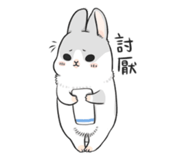 Machiko rabbit 2 sticker #6146457