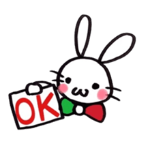 The rabbit and the duck 2 sticker #6146802