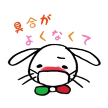 The rabbit and the duck 2 sticker #6146814