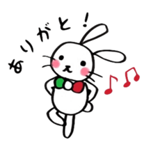 The rabbit and the duck 2 sticker #6146820