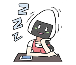 AsB - Onigiri Monkey Girls sticker #6146872