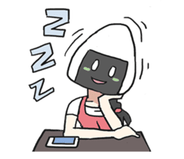 AsB - Onigiri Monkey Girls sticker #6146872